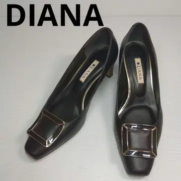 DIANA 다이애나 버클 펌프스 24cm 검정 블랙
