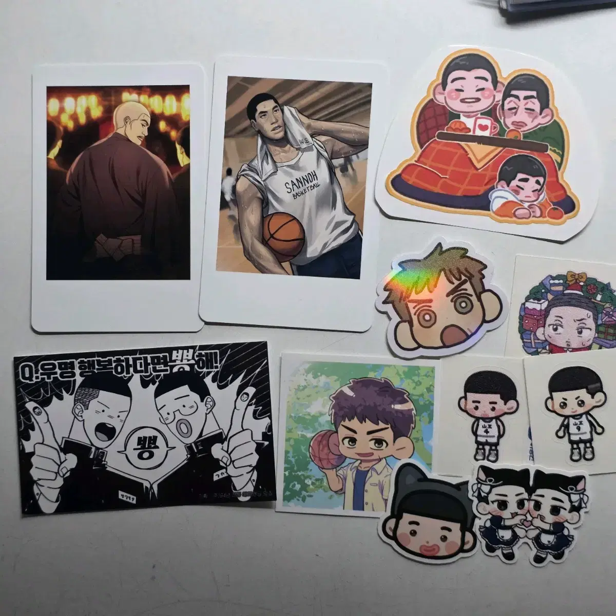 Slam Dunk Wooyoungwoo Sticker, Sanwang Lee Myunghun Jungwoo