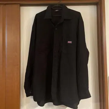 BIG MAC 블랙 긴팔 셔츠