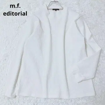 MF 디토리얼 와플 티셔츠 컷소 심플 상의 긴팔