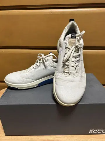ECCO 골프화 화이트 40