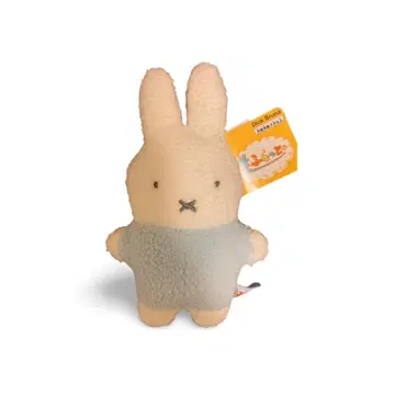 택 포함 새상품 미피 모후라토 봉제 인형 라이트 블루 블루나