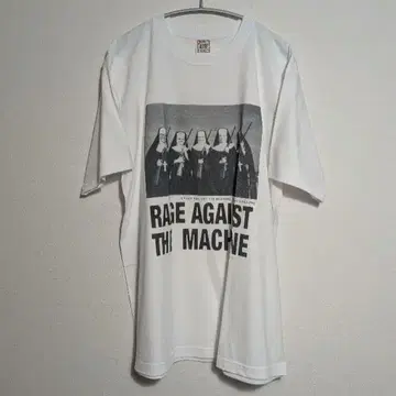 RAGE AGAINST THE MACHINE 티셔츠 화이트
