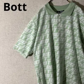 Bott 보트 반팔 피케 셔츠 올 패턴 빅 사이즈 민트 그린 새상품급