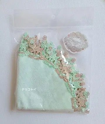 긴자와 레이스점 손수건 산책 새상품 미사용 개