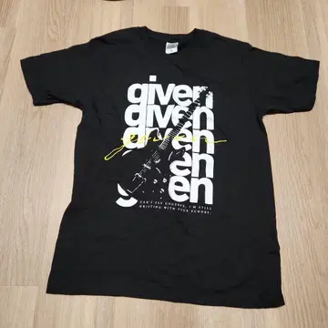 기븐 given 티셔츠