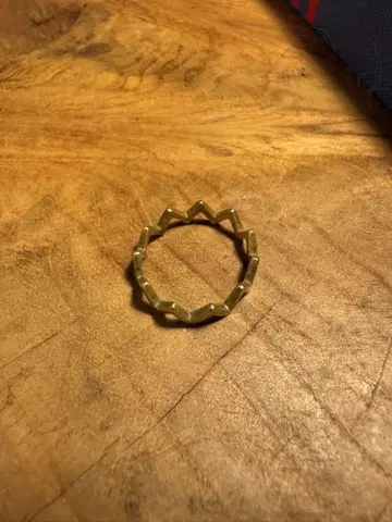 Aquvii 아쿠비 zigzag ring 지그재그 반지