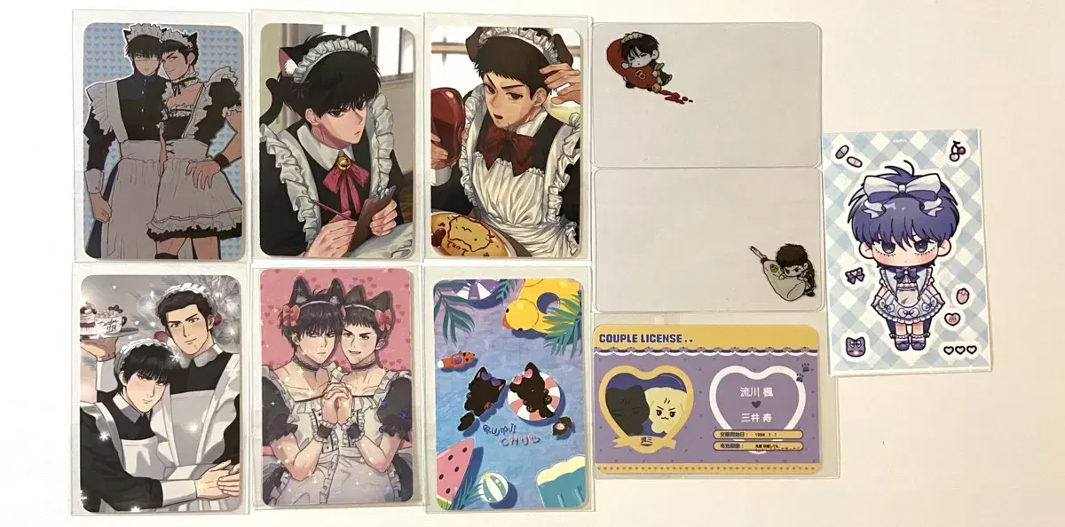 Slam Dunk Taewoong Daeman Seo Tae-woong Jung Dae-man Maid Cafe Poca Photocard