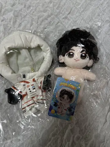 JIN 봉제 인형 15cm 우주 비행사 의류 포함