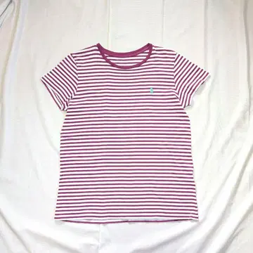 폴로 랄프 로렌 포니 자수 보더 티셔츠