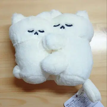 붙어 자는 고양이 봉제 인형  하나바라 시키 마스코트