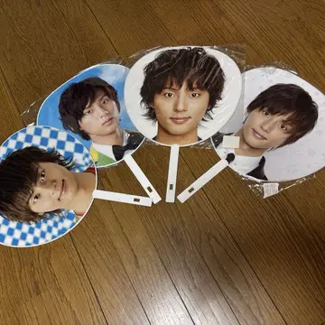Kis-My-Ft2 후지카가야 타이스케 부채 4장 세트
