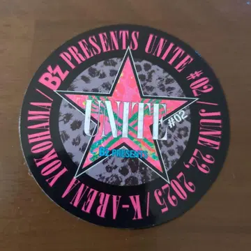 B'z PRESENTS UNITE #02 스티커