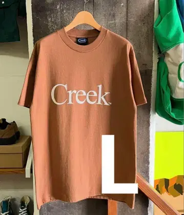 creek angler's device 티셔츠 브라운 L