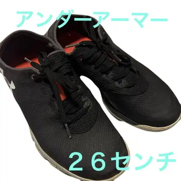 언더아머 Under Armour 블랙 스니커즈 26cm