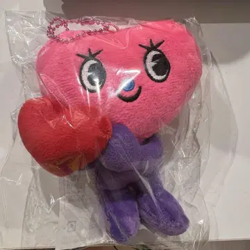 니시노 카나 더블 하치 봉제 인형 홀더 더블 하트