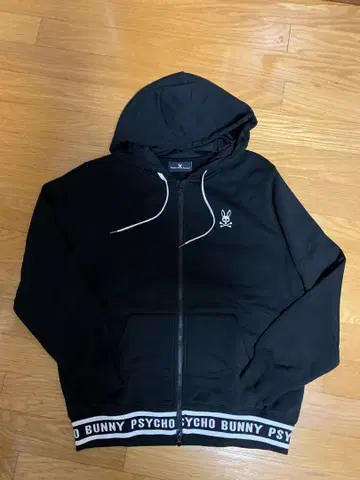 Psycho Bunny 블랙 후드티 S 사이즈