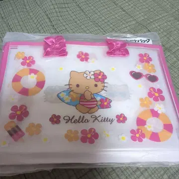 헬로키티 제일복권 클리어 토트백
