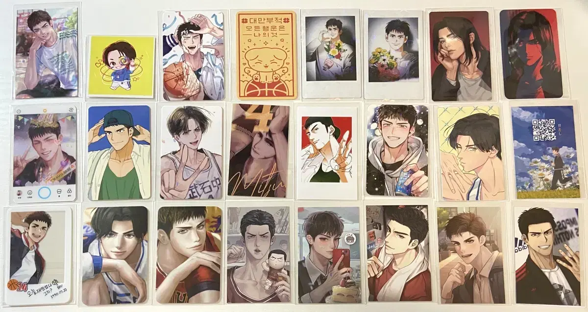 Slam Dunk Jung Dae-man Solo Poca Photocard