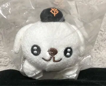 자이언츠 어깨에 올라타는 마스코트 마루 요시히로 말티즈