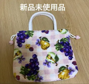 페이러 복조리 백 손잡이 달린 복조리 백