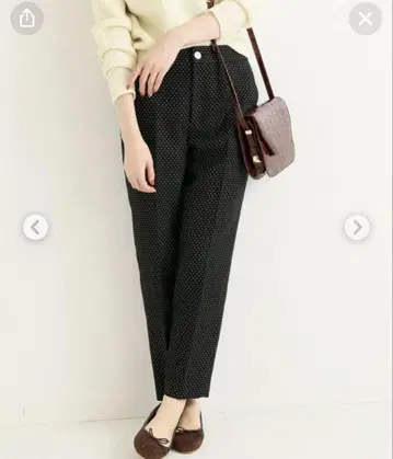 iena sese 도트 무늬 팬츠