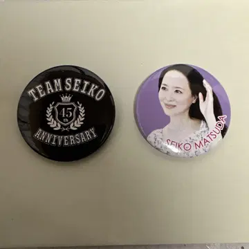 마츠다 세이코 콘서트 캔 배치 2개 세트