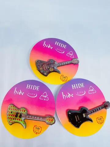 hide 기타 컬렉션 핀즈 캡슐 3개 세트