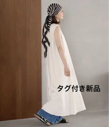 IENA Mi * 백 리본 A 라인 원피스 미사용 새상품