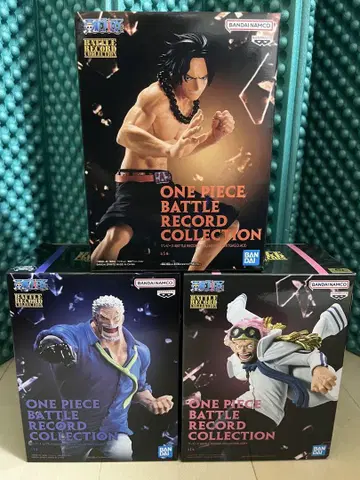 원피스 BATTLE RECORD COLLECTION 피규어 3종