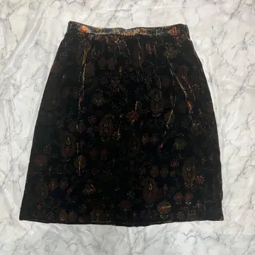 00's 빈티지 미디 스커트 아카이브 그런지 y2k