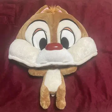 디즈니 리조트 칩과 데일 팬 캡 데일 봉제 인형 모자