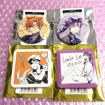 D그레이 마시카쿠 캔뱃지 cat ver. 라비 리나리 D.Gray-man