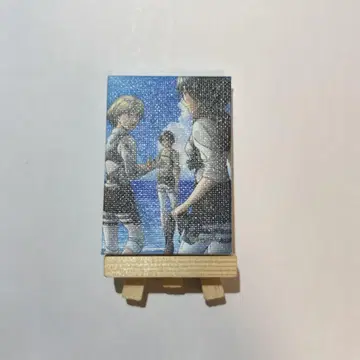 진격의 거인 자켓 패턴 랜덤 미니 캔버스 Vol.2