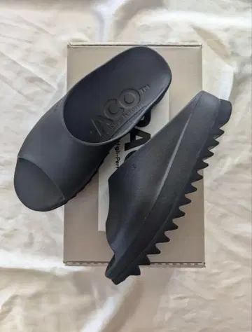 PPACO HYKE Edition LUX-2 블랙 샌들 25cm