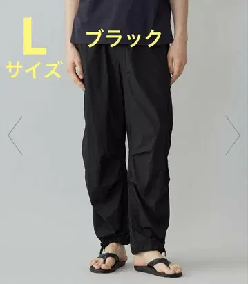 UNFILO MENS Light Move 카고 팬츠 블랙 L 사이즈