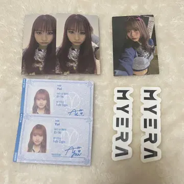 MYERA yui 안도 유이 트레이딩 카드 세트
