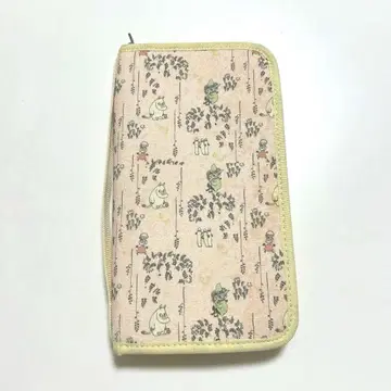 무민 캐릭터 통장 케이스 카드 케이스 캔버스 원단
