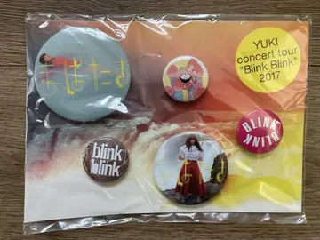 YUKI 2017 Blink Blink 핀 배지 세트