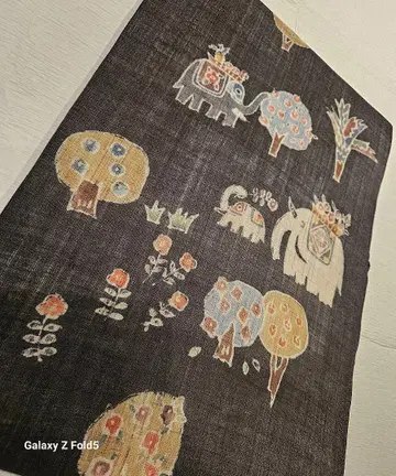 순수 린넨 여름 나고야 오비