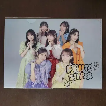 FRUITS ZIPPER NEW KAWAII 클리어 파일