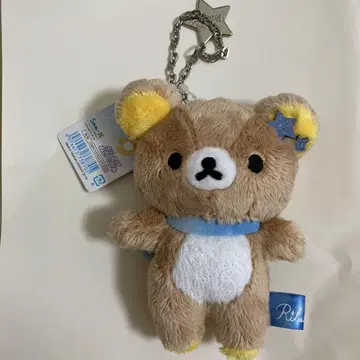 리락쿠마 별이 내리는 밤 매달린 봉제 인형 San-X