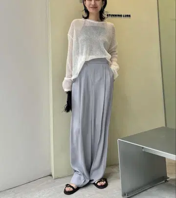 STUNNING LURE 라임 2WAY 팬츠 그레이