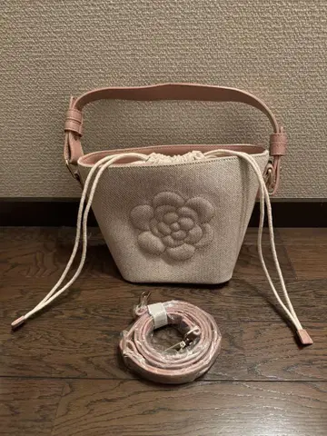 엠즈 그레이시 백 핑크 꽃