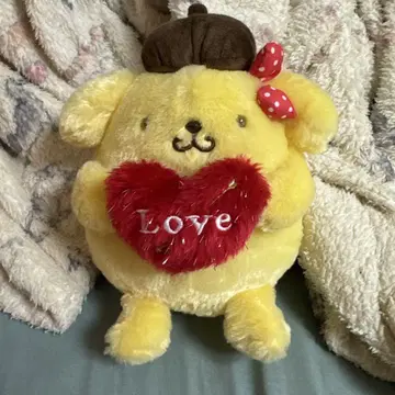 폼폼푸딩 봉제 인형 하트 천사 엔젤 산리오 sanrio