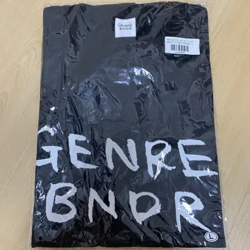 GENRE BNDR 블랙 티셔츠 L 사이즈