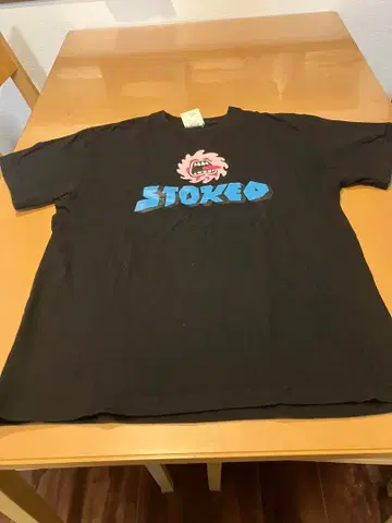 STOKED KICKBACK 티셔츠 블랙