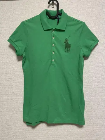 미사용 새상품 랄프 로렌 피케 셔츠 반팔 그린 Ralph