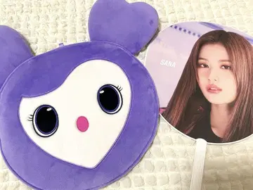 TWICE 사나 TWICE 서브리 READY TO BE 사나 부채