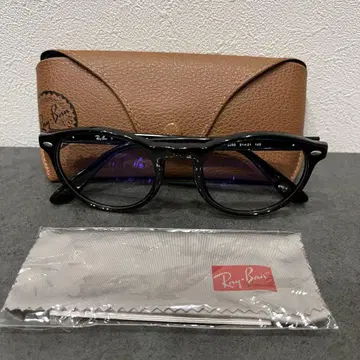 Ray-Ban 블랙 안경 무도수